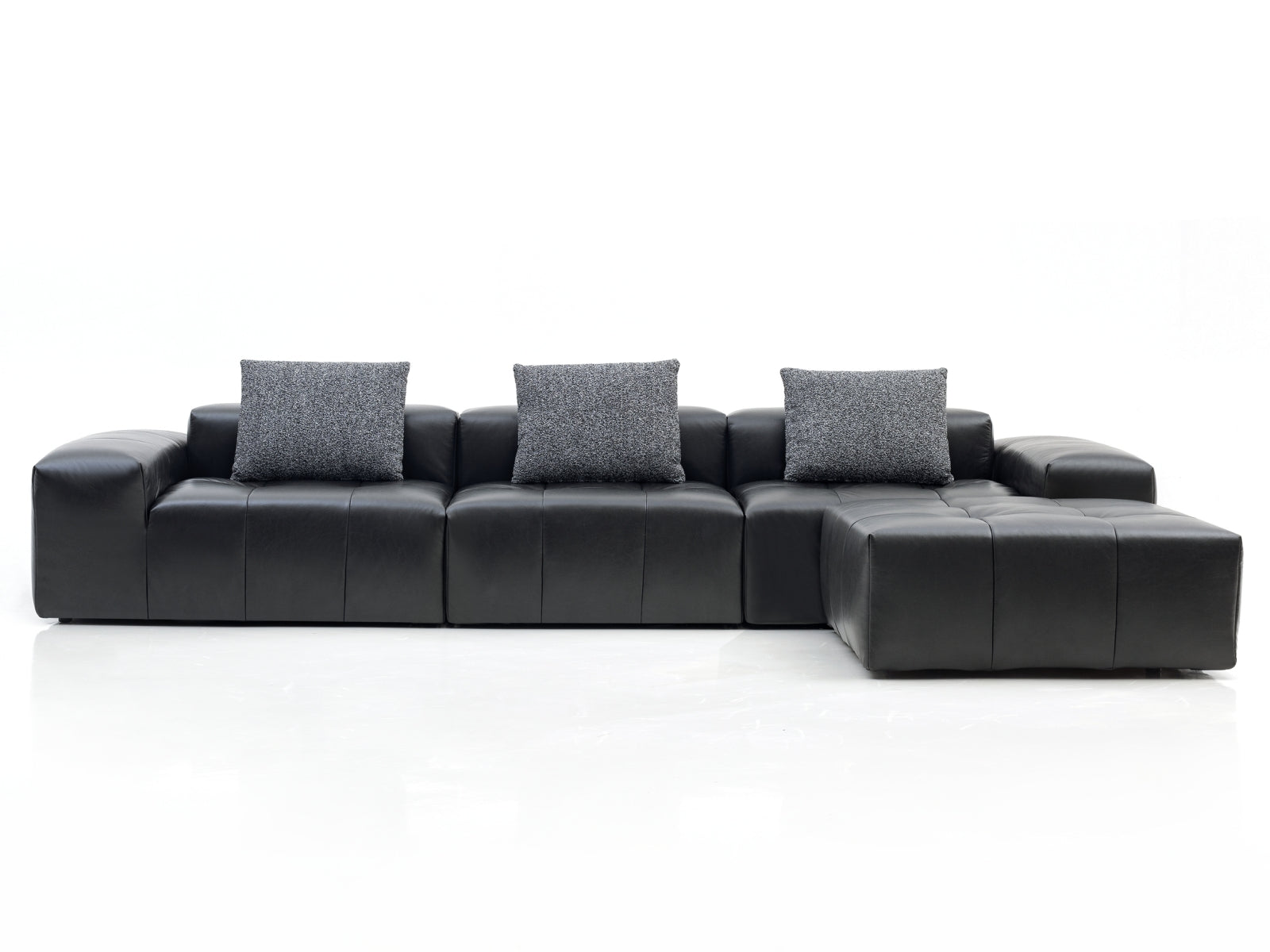 Pixel Sofa 5 - Seater Modular Sofa: High - end Imitation Leather, High - Resilience Sponge, Perfect for Living Room! Sit for Long without Fatigue