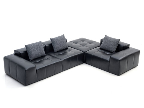 Pixel Sofa 5 - Seater Modular Sofa: High - end Imitation Leather, High - Resilience Sponge, Perfect for Living Room! Sit for Long without Fatigue