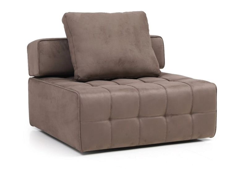 Quick - Rebounding Single - seat Compression Sofa with Backrest - High - Grade Fabric, High - Elastic Sponge