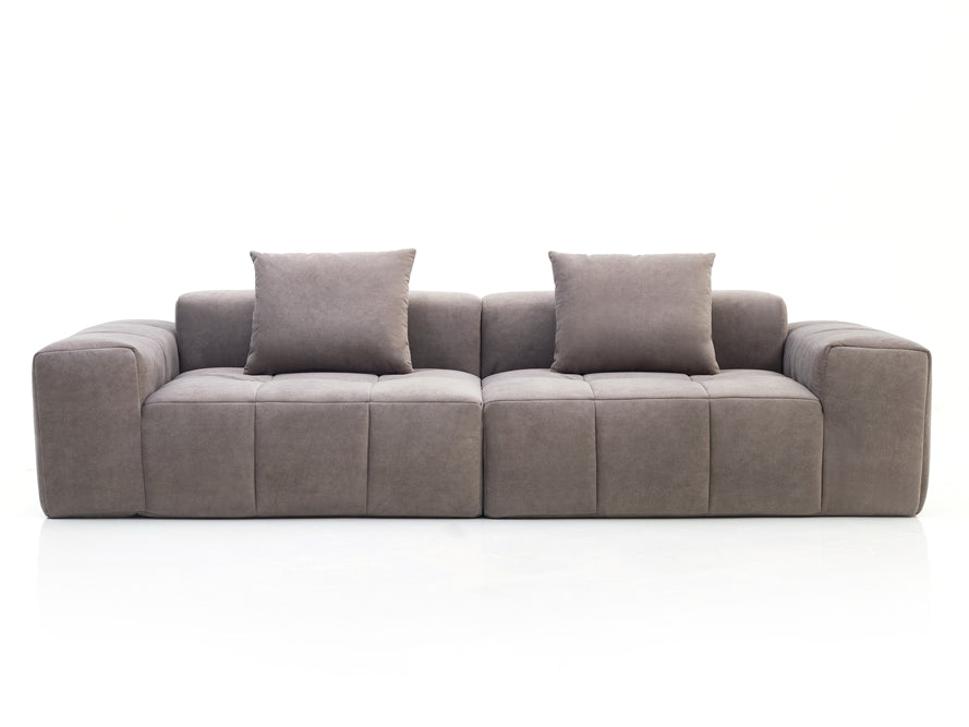 5 - Seater Combination Compression Sofa: High - Elastic Sponge Inside, Quick Rebound and Quality Fabric