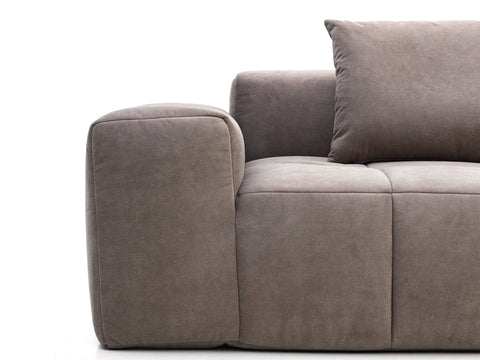 5 - Seater Combination Compression Sofa: High - Elastic Sponge Inside, Quick Rebound and Quality Fabric