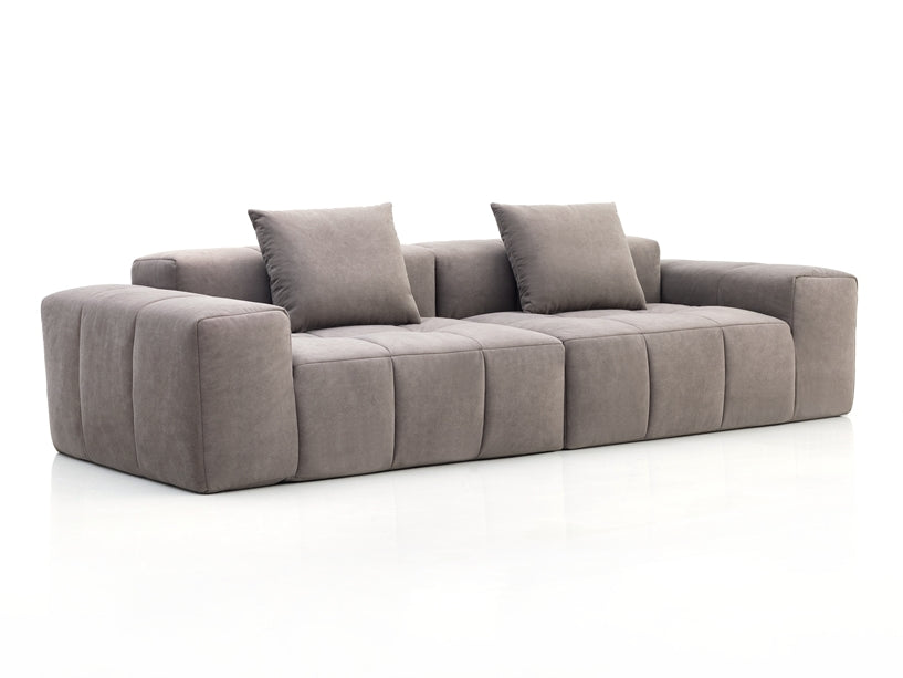 5 - Seater Combination Compression Sofa: High - Elastic Sponge Inside, Quick Rebound and Quality Fabric