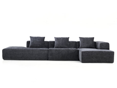 ompressible Combo Sofa with High - Resilience Sponge: 5 - Person Capacity, Quick Rebound, in Premium Corduroy for Your Living Room