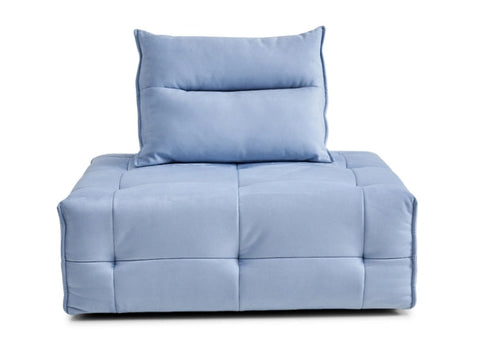 Single - seat Compression Sofa with Backrest: High - Quality Fabric, High - Elastic Sponge, Quick Rebound & Combinable