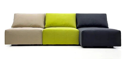 Cozy Sectional Sofa: Premium Material, All - Sponge Inside, No Frame, High - Elastic Sponge Ensuring Quick Rebound