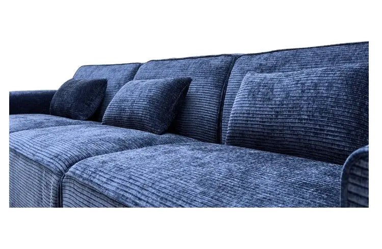 Get This Compressible Sectional Couch with Highly Elastic Sponge: Rebounds Instantly, Stays in Shape after Extended Use, Fits Living Room Well