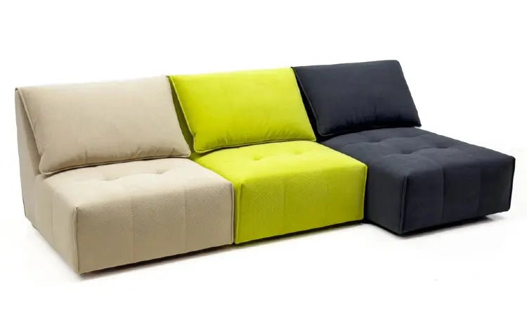 Cozy Sectional Sofa: Premium Material, All - Sponge Inside, No Frame, High - Elastic Sponge Ensuring Quick Rebound