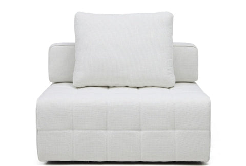 Quick - Rebounding Single - seat Compression Sofa with Backrest - High - Grade Fabric, High - Elastic Sponge