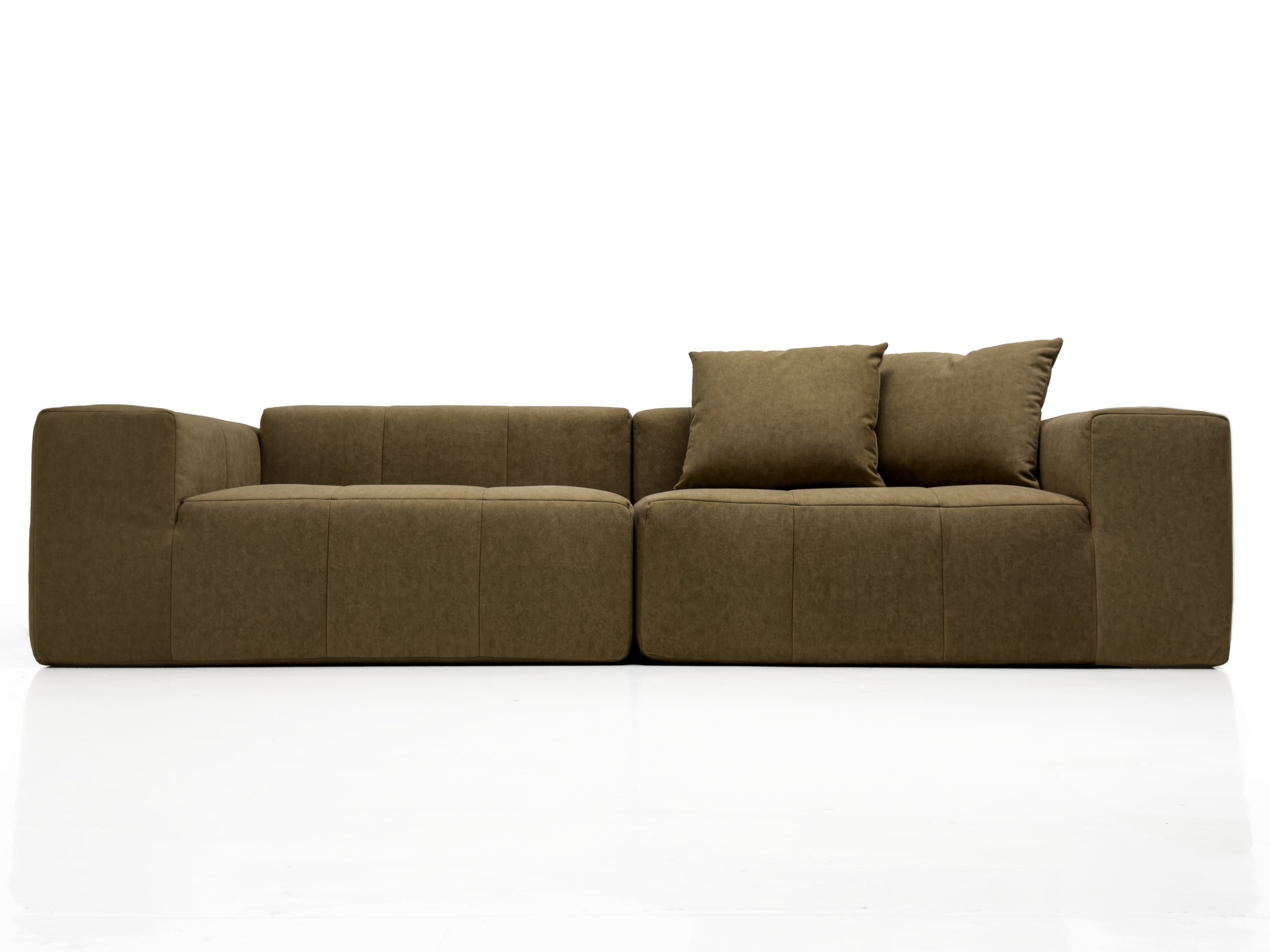 5 - Seater Combination Compression Sofa: High - Elastic Sponge Inside, Quick Rebound and Quality Fabric