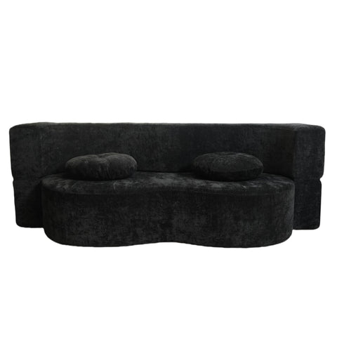 Double Compression Sofa: High - Elastic, Boneless, and Easily Converts to a Comfortable Double Bed