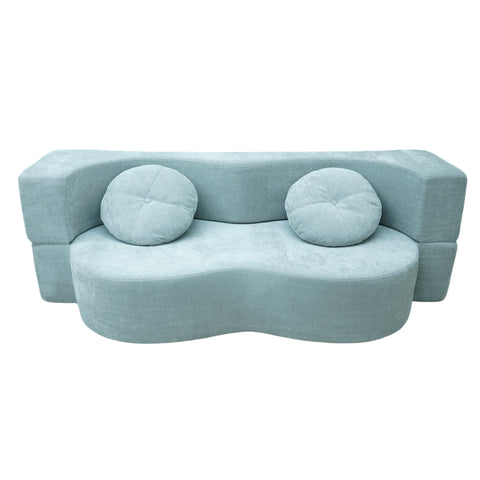 Double Compression Sofa: High - Elastic, Boneless, and Easily Converts to a Comfortable Double Bed